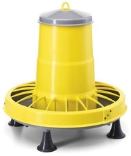 Mangeoire 9 KG Pour Poules Canards Antis gaspillage À Trémie À Suspendre