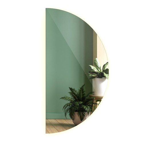 Demi cercle miroir - demi-cercle, salle