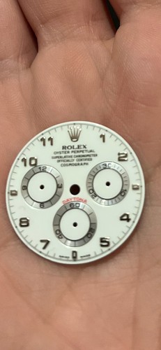 Rolex dial look white gold - dial,