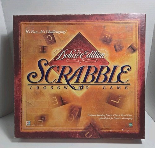 Scrabble deluxe edition - scrabble,