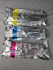 Brother TN223 Toner Cartridge 3 Pack Cyan Magenta Yellow Sealed Foiled Packaging