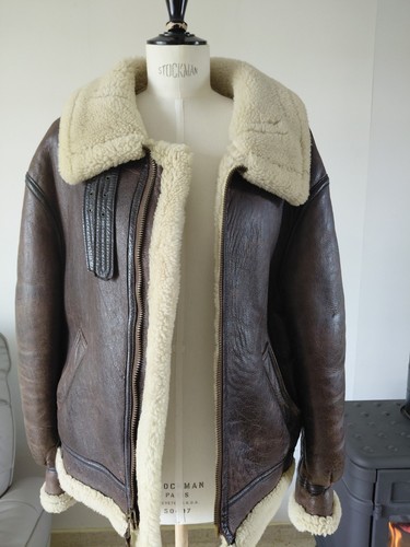 Vintage blouson cuir avirex - blouson,