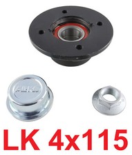 Moyeu Pour BPW 4x115 Avec Roulements Compacts Essieux CB754 750kg Moyeu Nabe