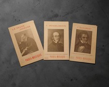 Lot de 3 fascicules anciens