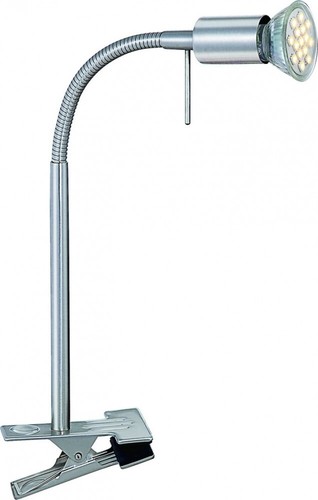 Lampe pince led métal - led, en