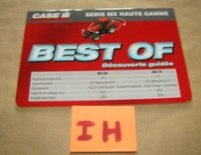 8 pages Brochure CASE IH Best OF Tracteur série MX Haute Gamme no Fiat Lanz SFV