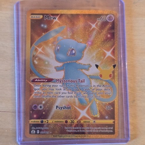 Pokémon jcc mew - jcc, 025/025