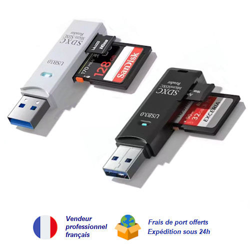 Lecteur carte 1 sd - en,