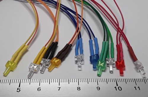 Led 2mm canon auto - , clignotante