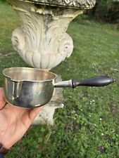 Solid silver pot - old man's hallmark 1st title - 19th century goldsmith's