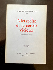 NIETZSCHE ET LE CERCLE VICIEUX