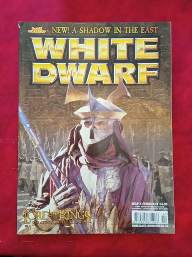 White dwarf 314 - white,