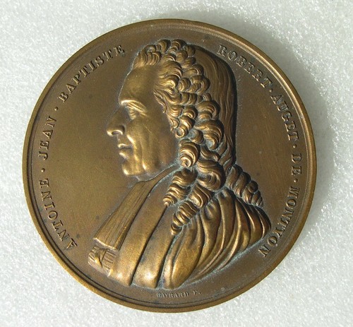 Medaille montyon academie - montyon,