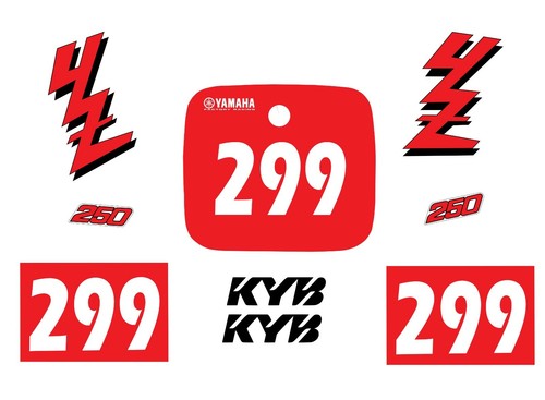 Yamaha 250 1989 decal - yamaha,