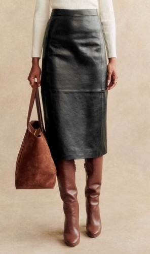 Sezane jupe crayon midi - sezane,