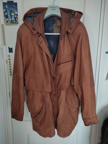 Manteau cuir agneau - manteau,