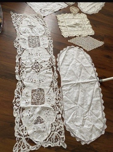 Lot napperons chemins - chemins, de