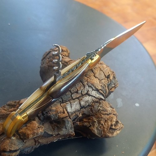 Laguiole couteau pliant corne - couteau,