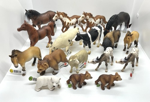 Schleich large animal lot - lot, 17