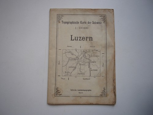 Topographische karte der - [,