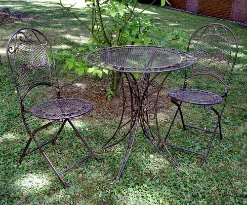 Salon jardin table 2x - salon,
