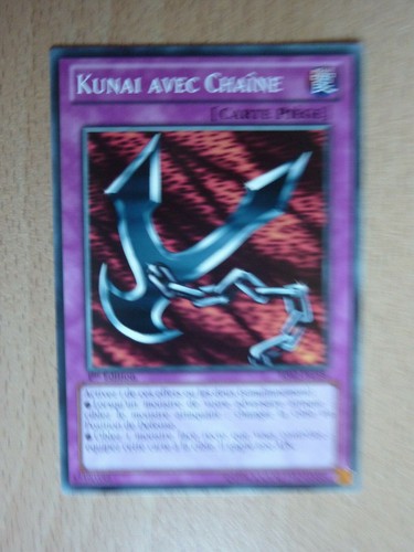 Carte kunai avec - !,