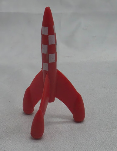 Figurine fusée objectif - ,