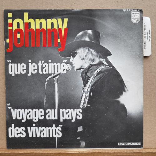 Rare 45t johnny hallyday - d,