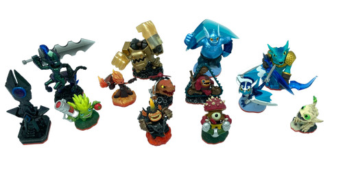 Skylanders trap team figur set - skylanders,