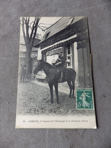 Cpa chasse courre - chasse, à