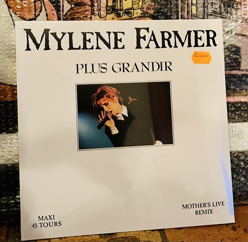 Vinyle orange mylène - orange, farmer