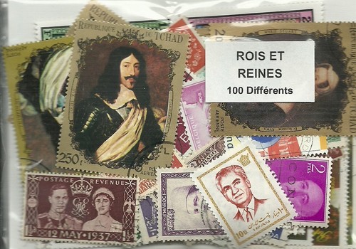 Lot timbres thematique - , rois