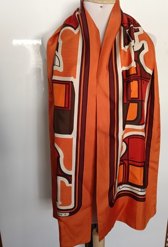 écharpe hermès double - hermès, fermé