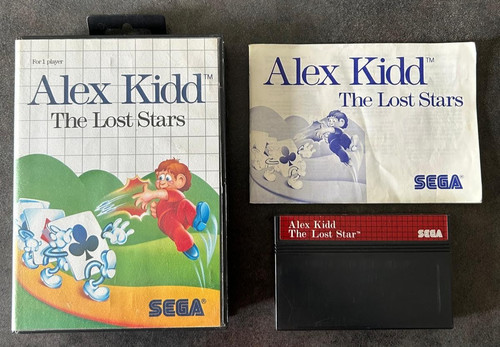 Alex kidd the lost - stars, sega