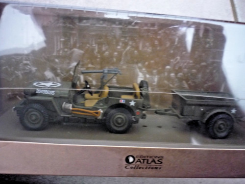 Jeep willys avec remorque - mb,