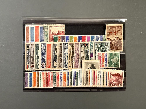 Timbre france collection - france,