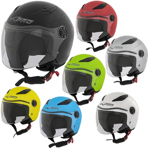 Casque jet moto scooter jeunes - casque,