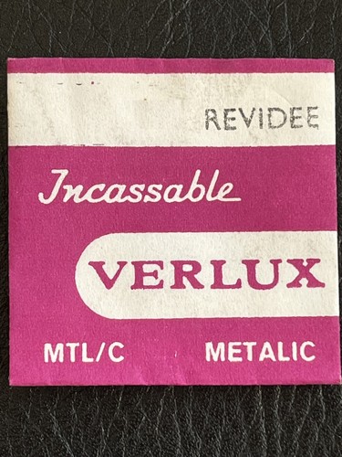 Verre montre plexi verlux - verre,