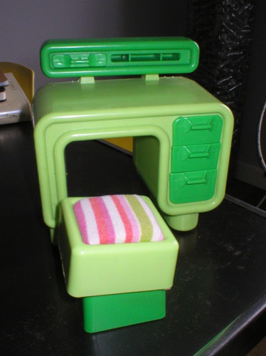 Bureau vintage pour - , barbie