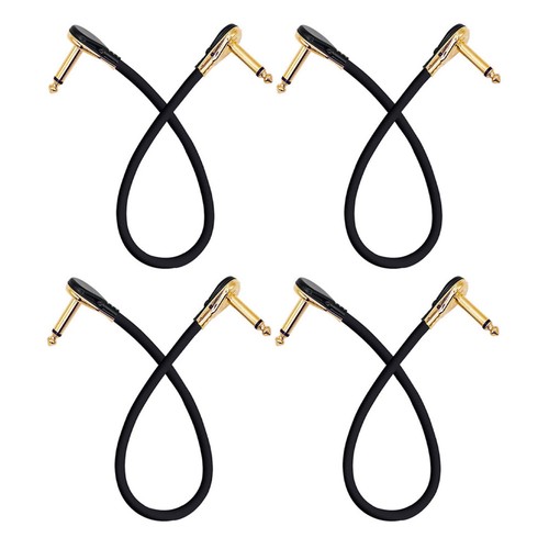 16pcs guitar patch cables flat - patch,