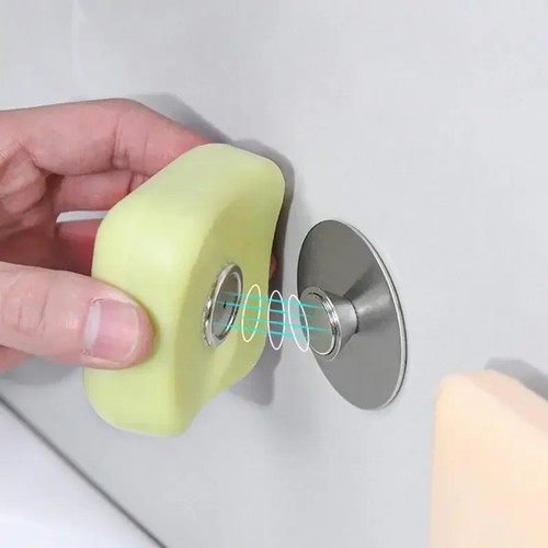 Support savon magnétique inox