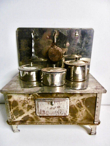 Jouet ancien cuisinière en - jouet,