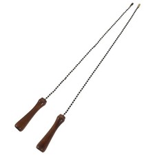  2pcs bâton en bois bronze