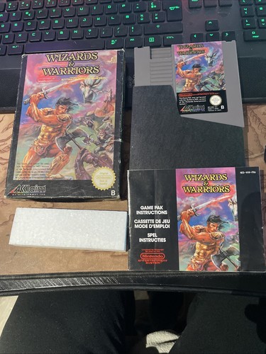 Wizards and warriors - , nintendo