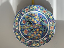 Jolie Grande Assiette Fleurie