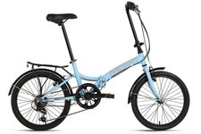 DaCapo Vélo Pliant 20" Foldtech Vélo Pliable 6 Vitesses TC 32 cm M404C