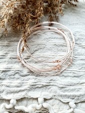 Bracelets joncs semainier uni