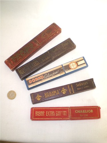 Anciens etuis rasoirs - anciens, de
