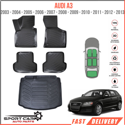 Kit tapis sol tpe bac - 3d,