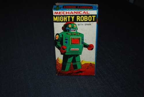 Mechanical mighty robot - robot, with